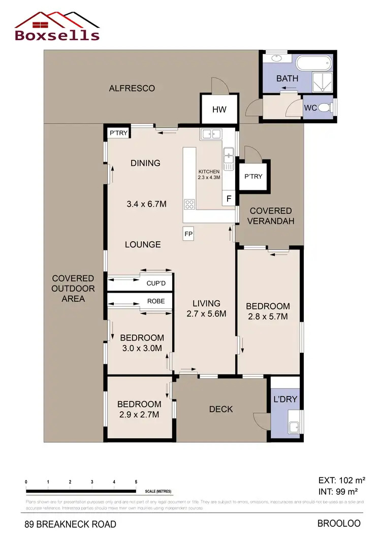 Floorplan of Homely land listing, 89 BREAKNECK ROAD, Brooloo QLD 4570