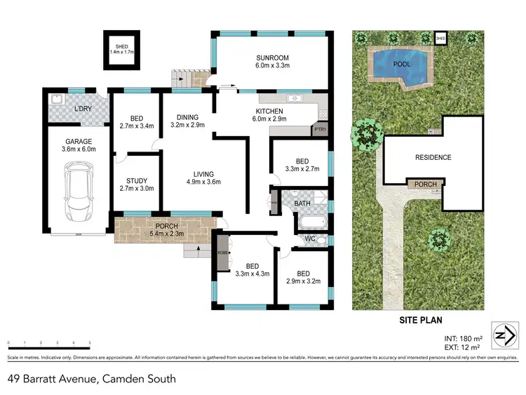 Floorplan of Homely house listing, 49 Barratt Avenue, Camden South NSW 2570