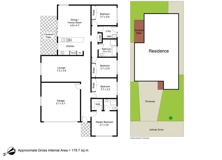 Floorplan of Homely house listing, 17 Kelman Drive, Cliftleigh NSW 2321