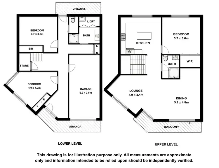 Floorplan of Homely townhouse listing, 3/1 Powell Street, Mount Gambier SA 5290