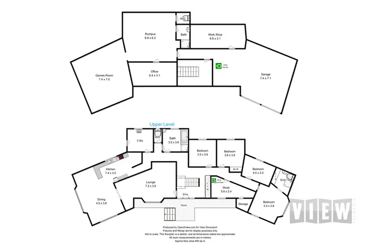 Floorplan of Homely house listing, 64-66 Sunbeam Crescent, East Devonport TAS 7310