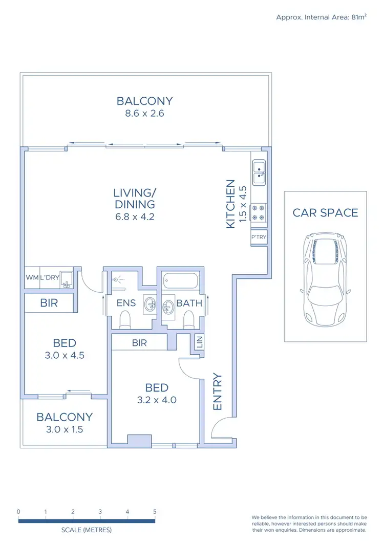 Floorplan of Homely apartment listing, 136/169-175 Phillip Street, Waterloo NSW 2017
