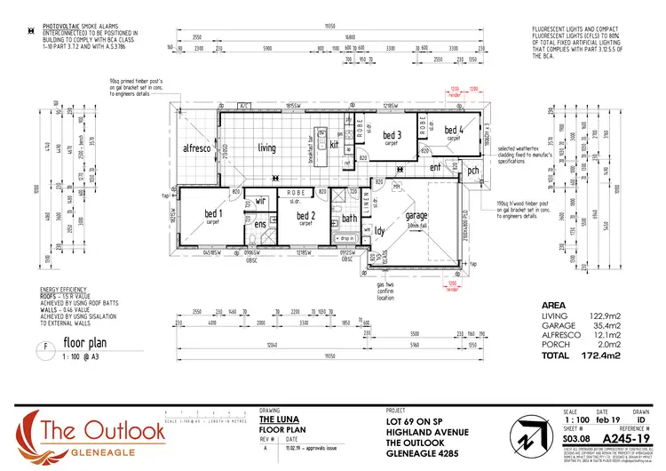 Floorplan of Homely house listing, 4 Highland Avenue, Gleneagle QLD 4285