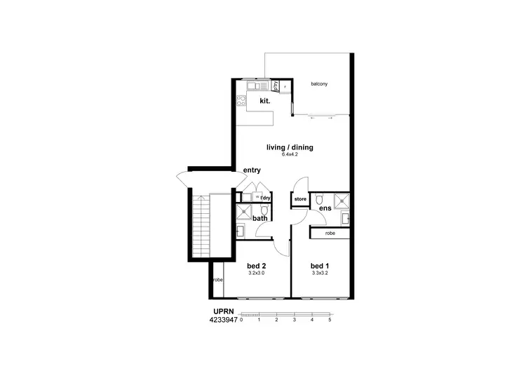 Floorplan of Homely apartment listing, Address available on request