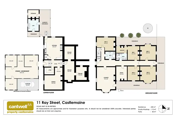 Floorplan of Homely house listing, 11 Ray Street, Castlemaine VIC 3450