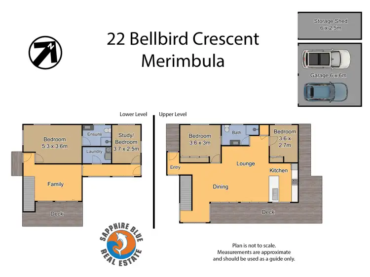 Floorplan of Homely house listing, 22 Bellbird Crescent, Merimbula NSW 2548