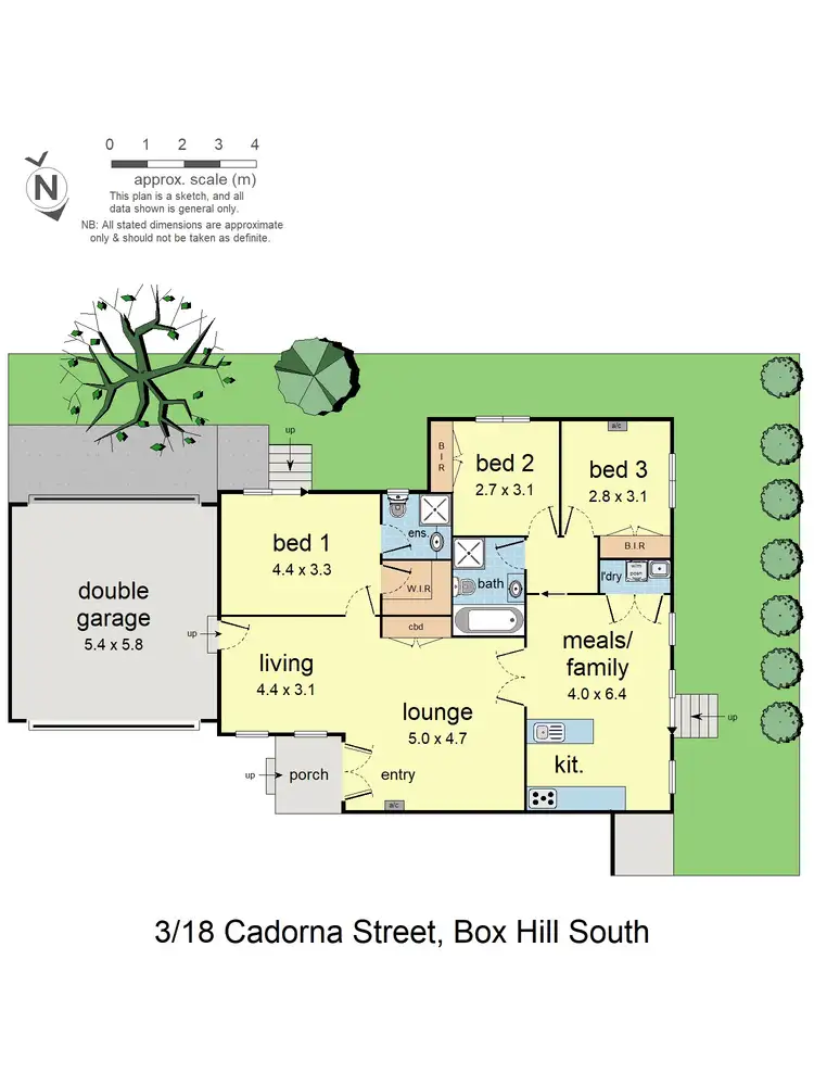 Floorplan of Homely unit listing, 3/18 Cadorna Street, Box Hill South VIC 3128
