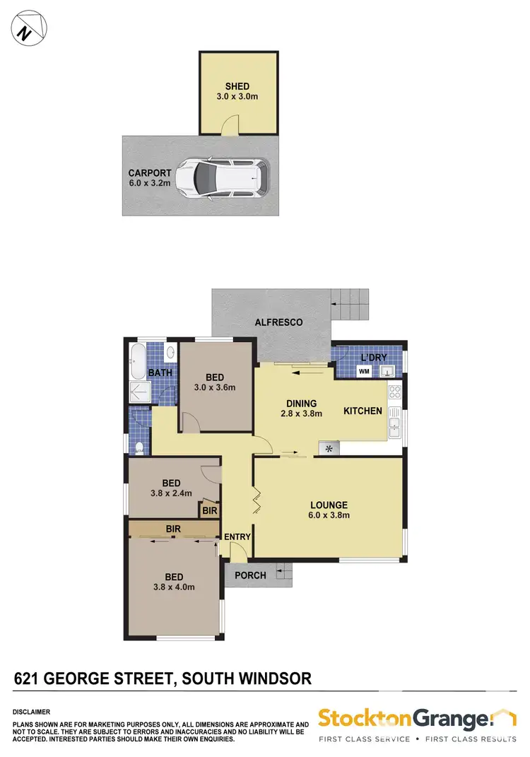 Floorplan of Homely house listing, 621 George Street, South Windsor NSW 2756