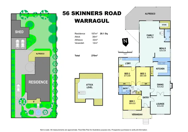 Floorplan of Homely house listing, 56 Skinners Road, Warragul VIC 3820