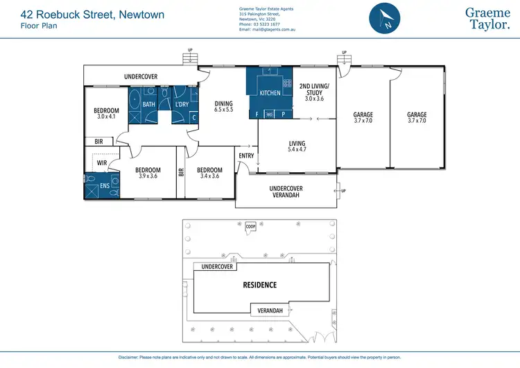 Floorplan of Homely house listing, 42 Roebuck Street, Newtown VIC 3220