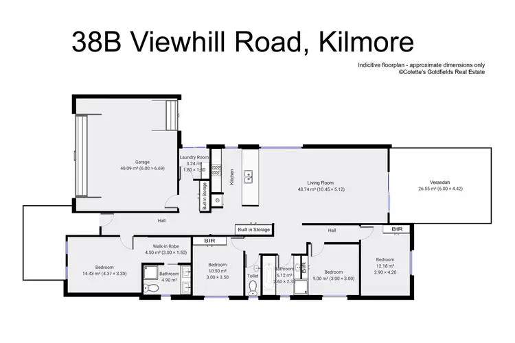 Floorplan of Homely house listing, 38 Viewhill Road, Kilmore VIC 3764