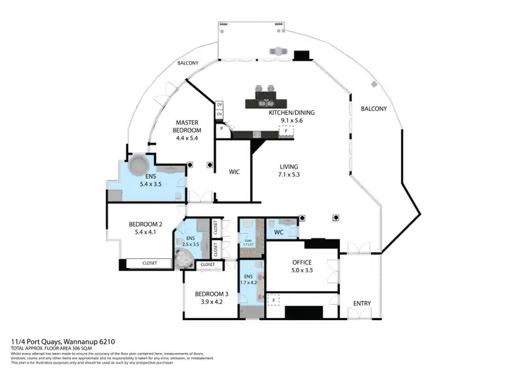 Floorplan of Homely apartment listing, 11/4 Port Quays, Wannanup WA 6210