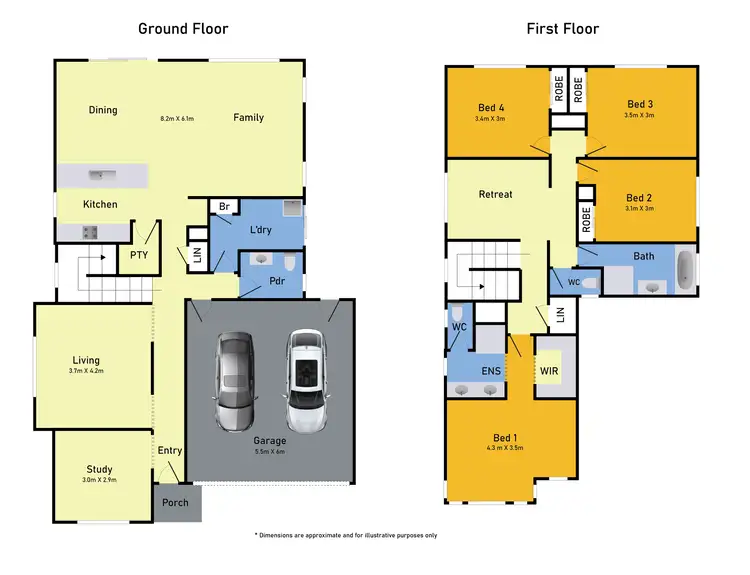 Floorplan of Homely house listing, 11 Chamberlain Way, Williams Landing VIC 3027