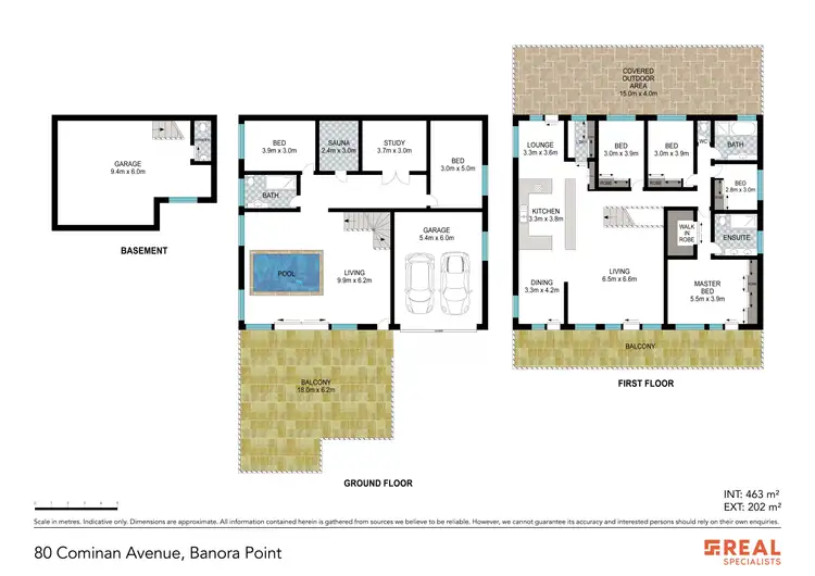 Floorplan of Homely house listing, 80 Cominan Avenue, Banora Point NSW 2486
