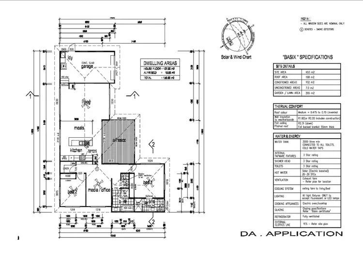 Floorplan of Homely land listing, 18A Orana Road, Ocean Shores NSW 2483