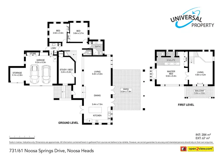 Floorplan of Homely house listing, 731/61 Noosa Springs Drive, Noosa Heads QLD 4567