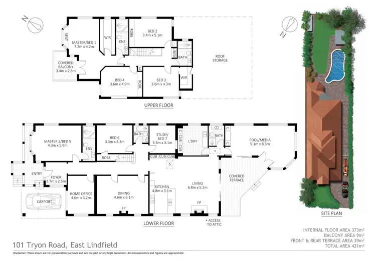 Floorplan of Homely house listing, 101 Tryon Road, East Lindfield NSW 2070