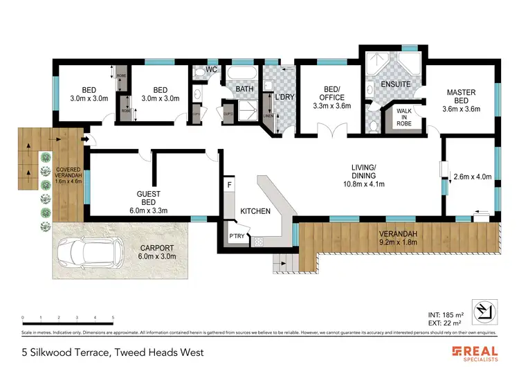 Floorplan of Homely house listing, 5 Silkwood Terrace, Tweed Heads West NSW 2485