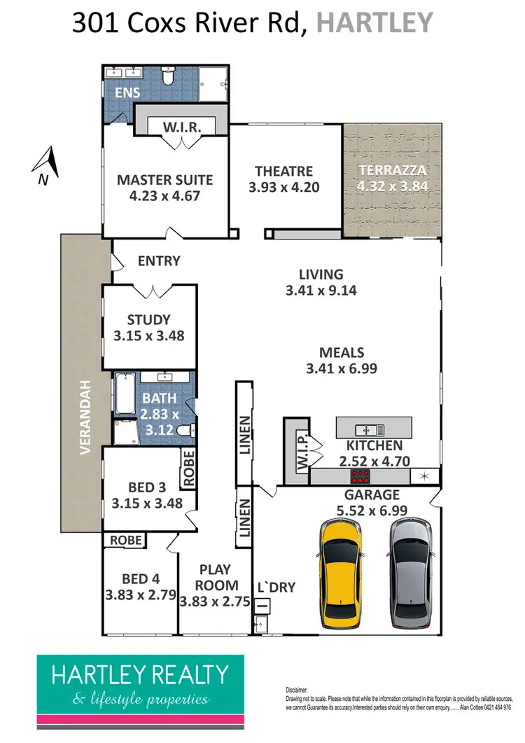 Floorplan of Homely rural property listing, 301 Coxs River Road, Little Hartley NSW 2790