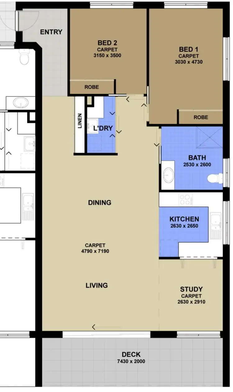 Floorplan of Homely retirement listing, 57/24 Kincumber Street, Kincumber NSW 2251