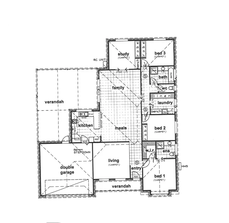Floorplan of Homely house listing, 29 BENE VISTA BOULEVARD, Mildura VIC 3500