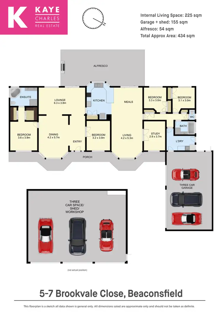 Floorplan of Homely house listing, 5-7 Brookvale Close, Beaconsfield VIC 3807