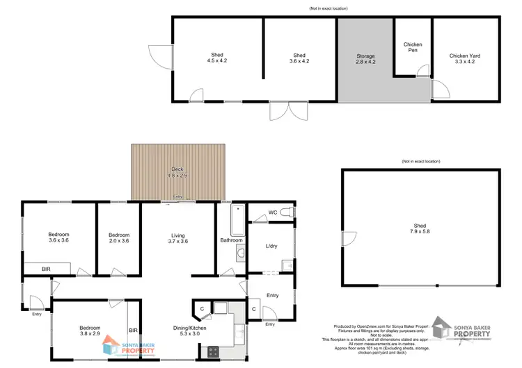 Floorplan of Homely house listing, 40 Calder Road, Wynyard TAS 7325