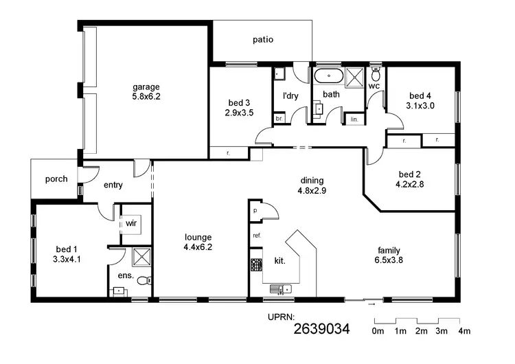 Floorplan of Homely house listing, Address available on request