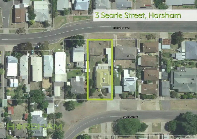 Floorplan of Homely house listing, 3 Searle Street, Horsham VIC 3400