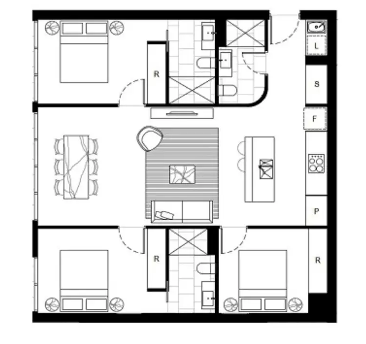 Floorplan of Homely apartment listing, 162/56 Forbes Street, Turner ACT 2612