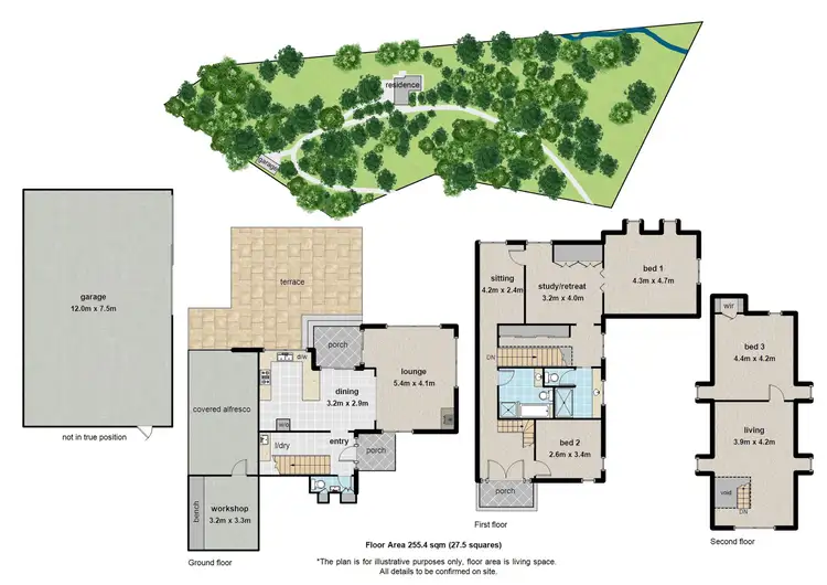 Floorplan of Homely rural property listing, 7 Marks Court, Harkaway VIC 3806