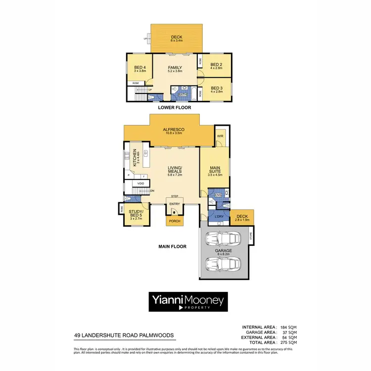 Floorplan of Homely house listing, 49 Landershute Road, Palmwoods QLD 4555