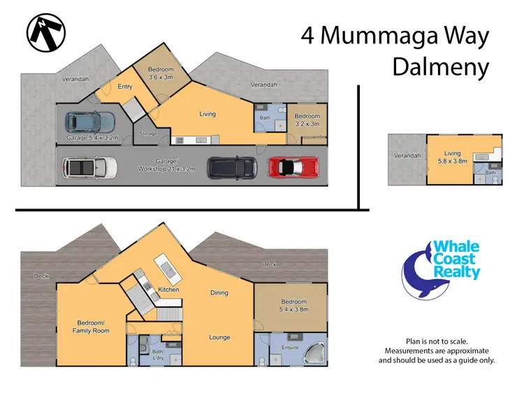Floorplan of Homely house listing, 4 Mummaga Way, Dalmeny NSW 2546