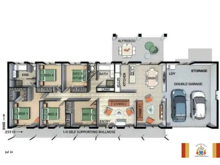 Floorplan of Homely house listing, 3 Iris Court, Yamanto QLD 4305