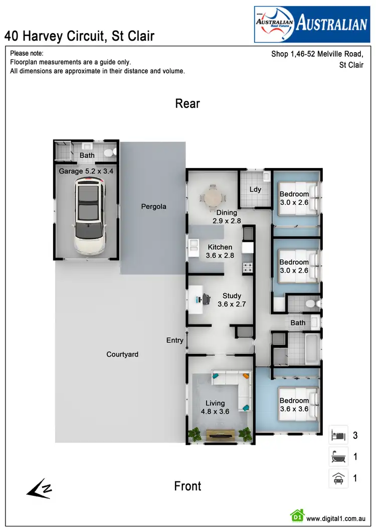 Floorplan of Homely house listing, 40 Harvey Circuit, St Clair NSW 2759