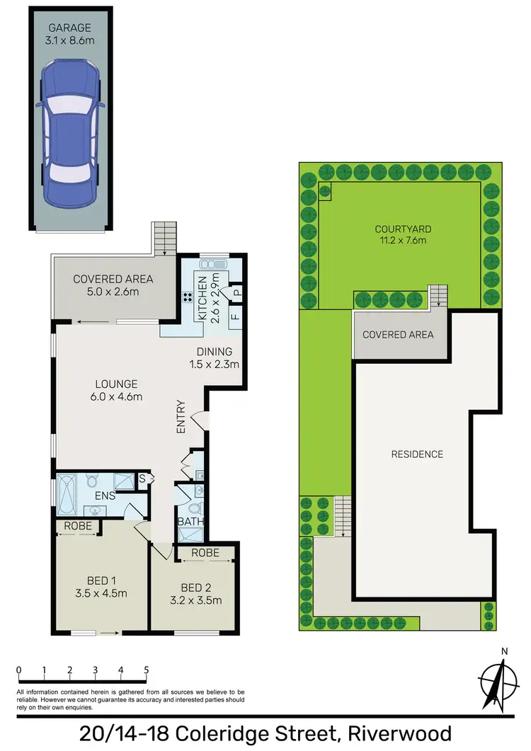 Floorplan of Homely apartment listing, 20/14 COLERIDGE STREET, Riverwood NSW 2210