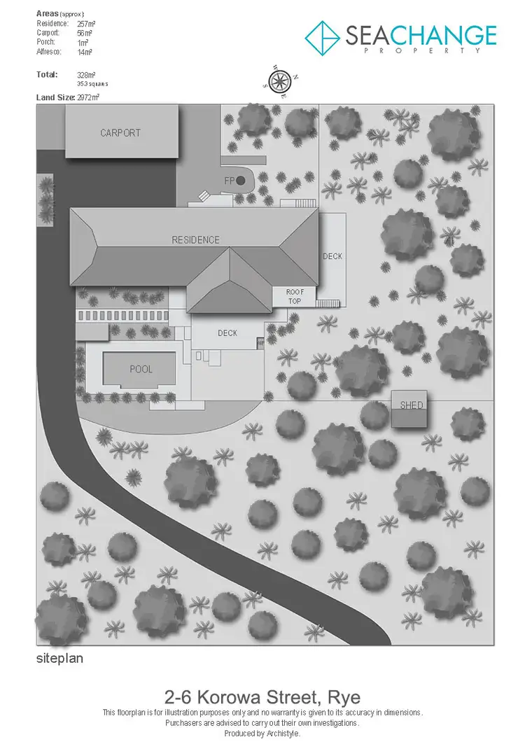 Floorplan of Homely house listing, 2-6 Korowa Street, Rye VIC 3941