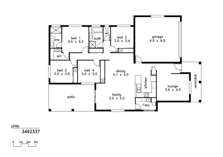 Floorplan of Homely house listing, Address available on request