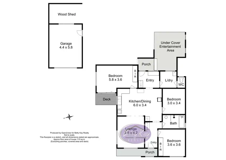 Floorplan of Homely house listing, 5 Hellyer Street, Smithton TAS 7330