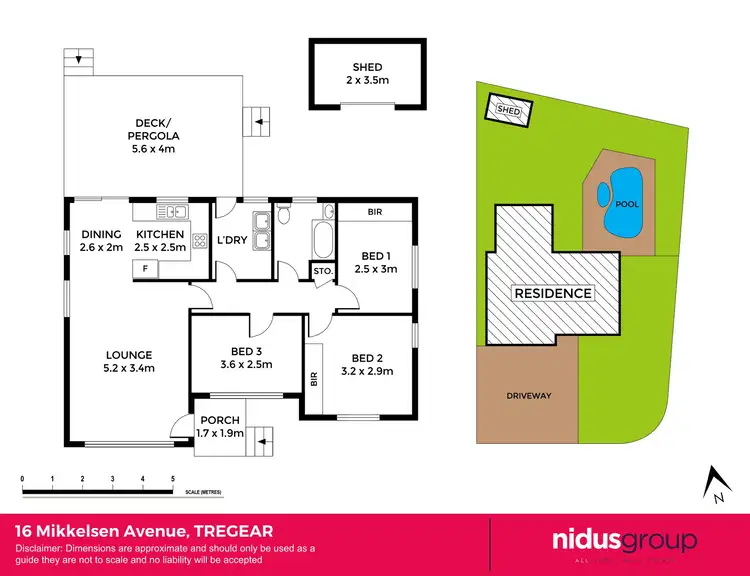 Floorplan of Homely house listing, 16 Mikkelsen Avenue, Tregear NSW 2770