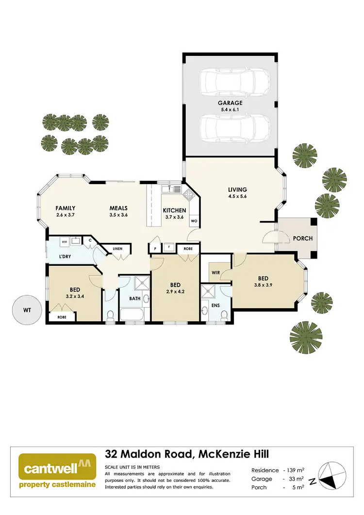 Floorplan of Homely house listing, 32 Maldon Road, Mckenzie Hill VIC 3451