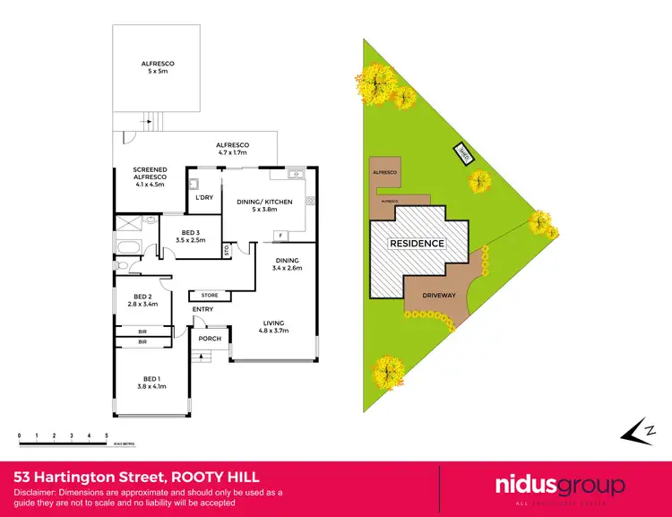 Floorplan of Homely house listing, 53 Hartington Street, Rooty Hill NSW 2766