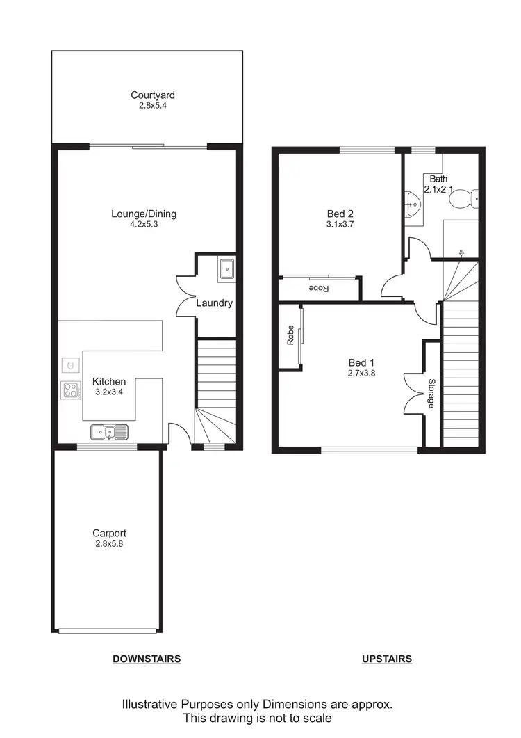 Floorplan of Homely unit listing, 11/77 Moore Street, Trinity Beach QLD 4879
