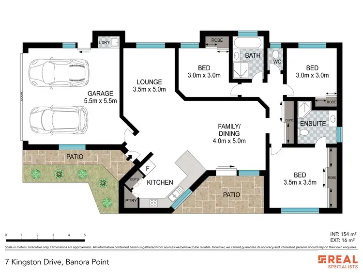Floorplan of Homely house listing, 7 Kingston Drive, Banora Point NSW 2486