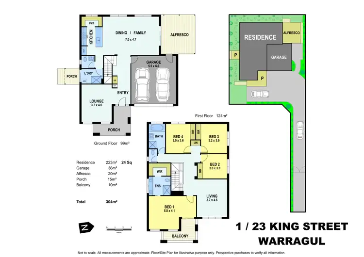 Floorplan of Homely house listing, 1/23 King Street, Warragul VIC 3820