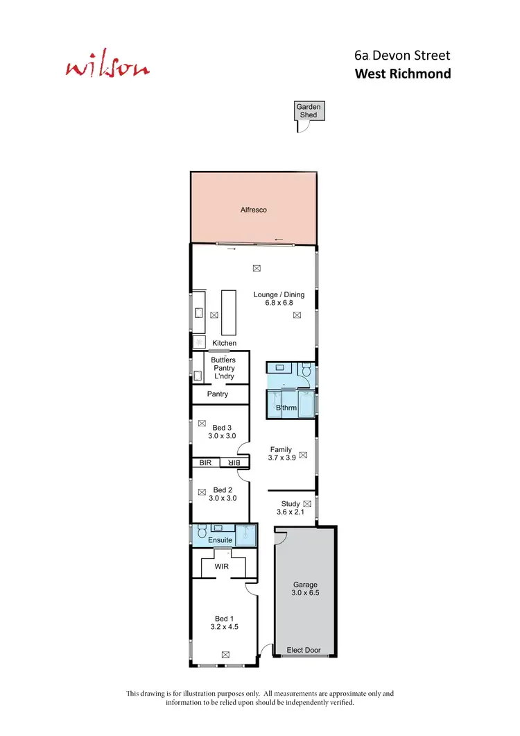 Floorplan of Homely house listing, 6a Devon Street, West Richmond SA 5033