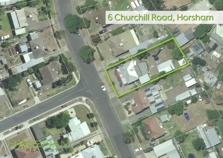 Floorplan of Homely house listing, 6 Churchill Road, Horsham VIC 3400