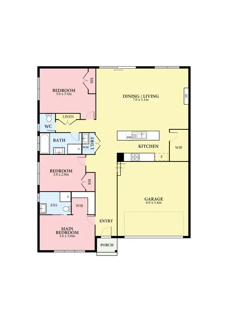 Floorplan of Homely house listing, 172 Everard Road, Mernda VIC 3754