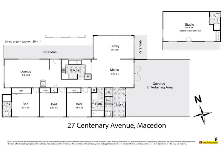 Floorplan of Homely house listing, 27 Centenary Avenue, Macedon VIC 3440