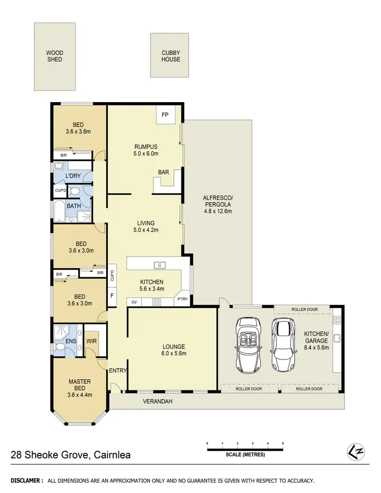 Floorplan of Homely house listing, 28 Sheoke Grove, Cairnlea VIC 3023